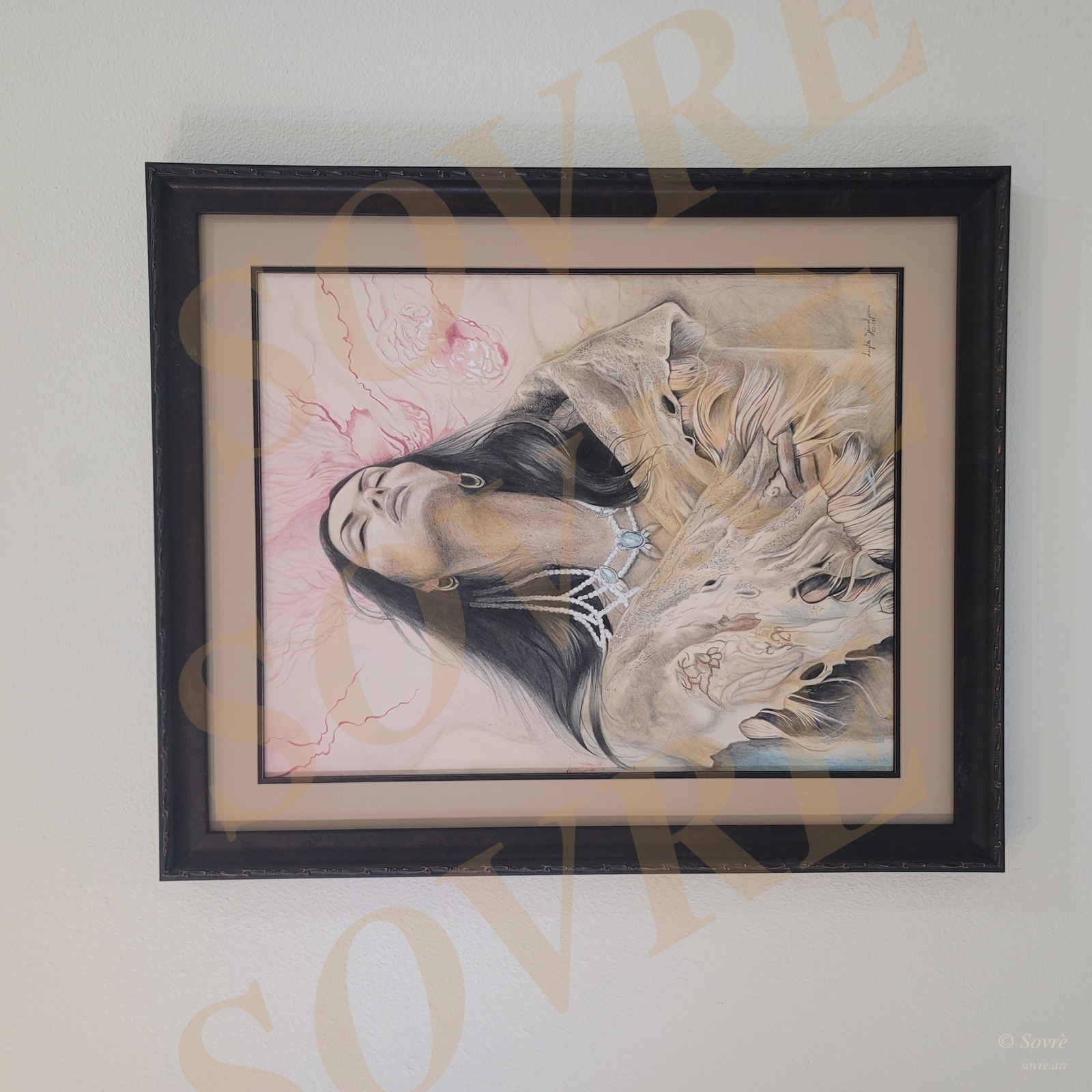 The Transcendence — framed presentation